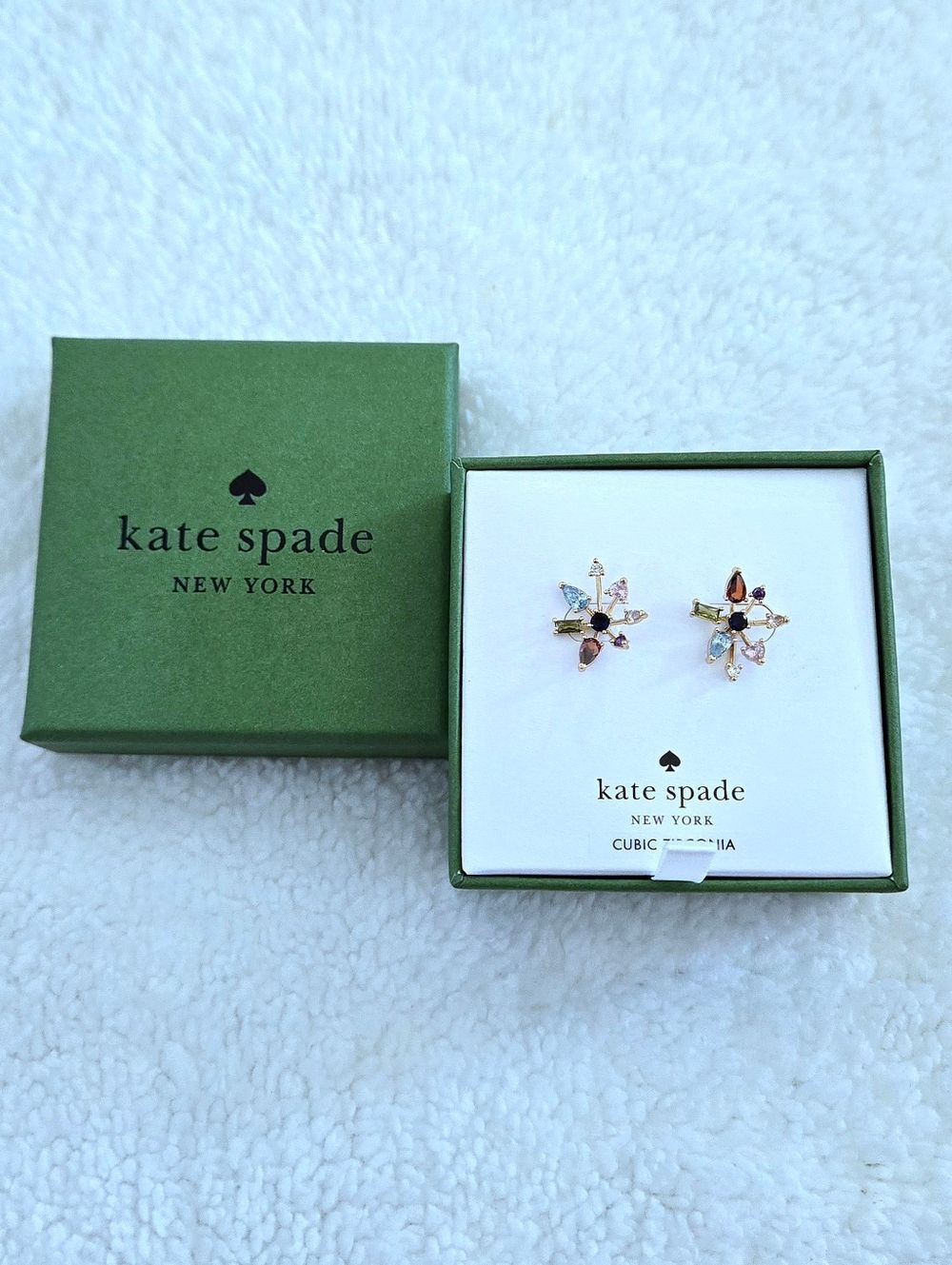Kate Spade♠️ "Firework🎆 Floral💐" Earrings - Picture 8 of 16